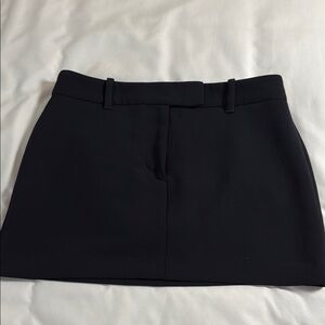 Wilfred Aritzia Black Mini Skirt